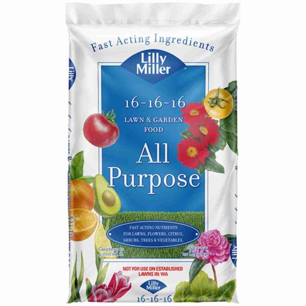 Lilly Miller All Purp Planting & Growing Food 16lb