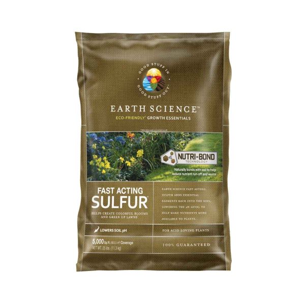 Earth's Science Fast Actign Sulfur 25lb