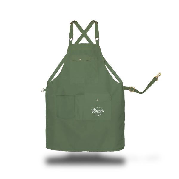 Farm & Trim Apron Cross Straps - Forest Green L/XL