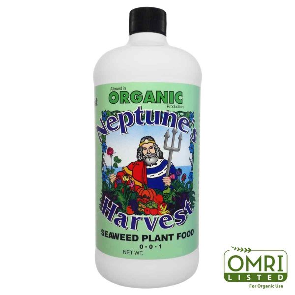 Neptune's Harvest Seaweed Plant Food 1qt
