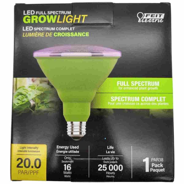 Feit Electric LED Full Spectrum Grow Light 16w 1pk