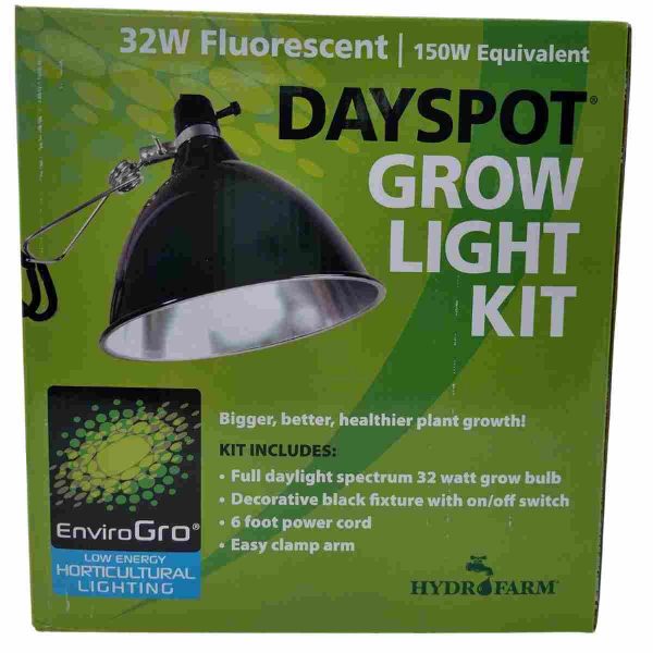 Hydrofarm Day Spot Grow Light Kit 32w