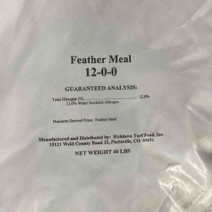 Richlawn Feather Meal 12-0-0 40Lb