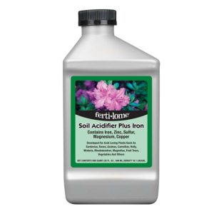 Ferti-lome Soil Acidifier Plus Iron 1Qt