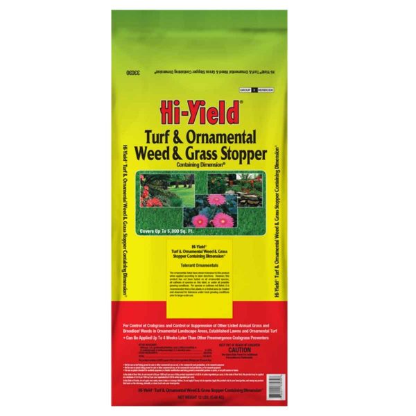 Hi-Yield Turf/Orn Weed/Grass Stopper w/ Dim 12Lb