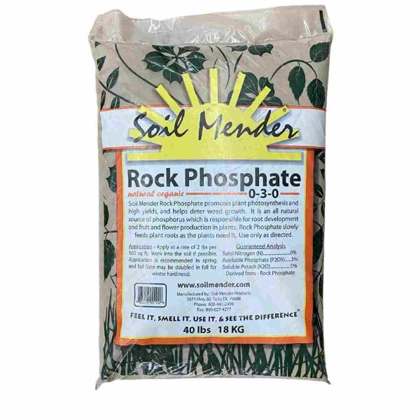 Soil Mender Rock Phosphate 0-3-0 40lb