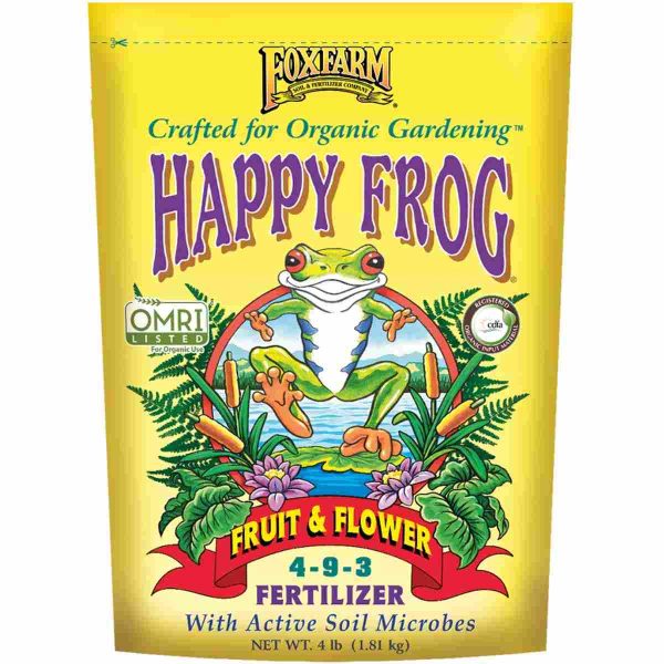 Foxfarm Happy Frog Fruit&Flower 5-8-4 4Lb